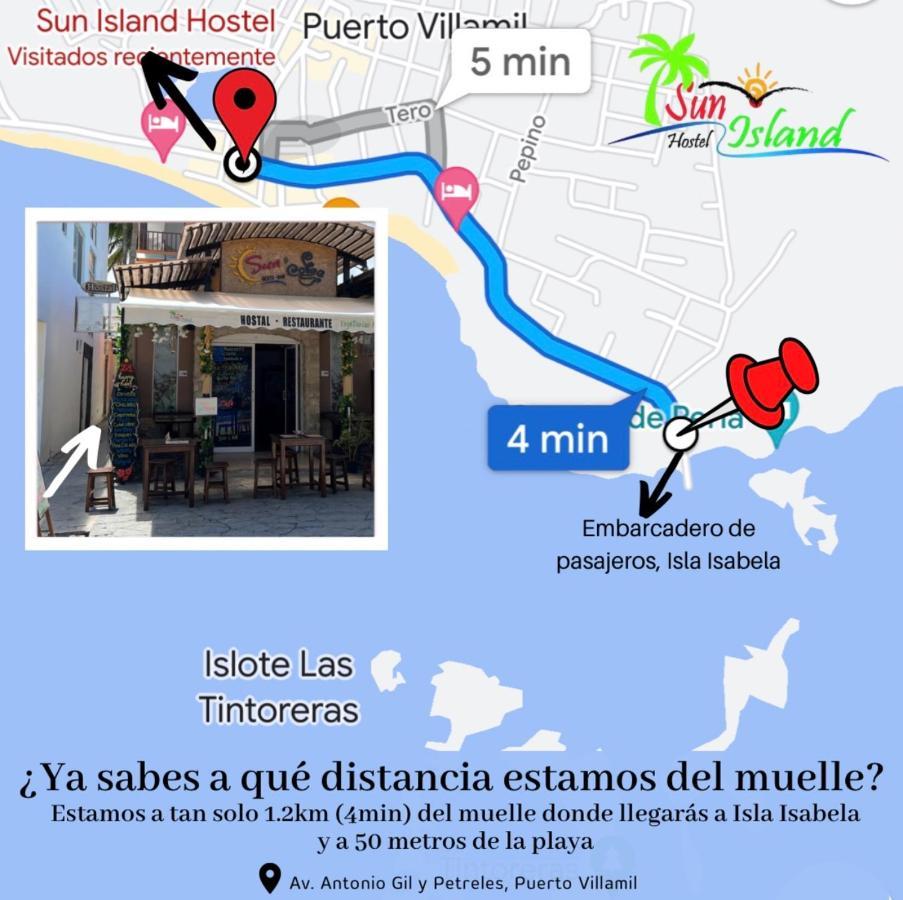 Hotel Sun Island à Puerto Villamil Extérieur photo